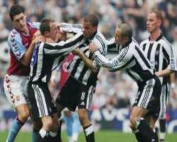 He argument with teammate Steven Taylor in which his hand and Taylors' Jaw was broken.